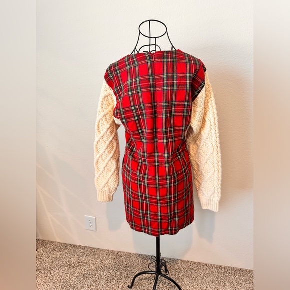 Vintage flannel sweater dress - Picture 6 of 8